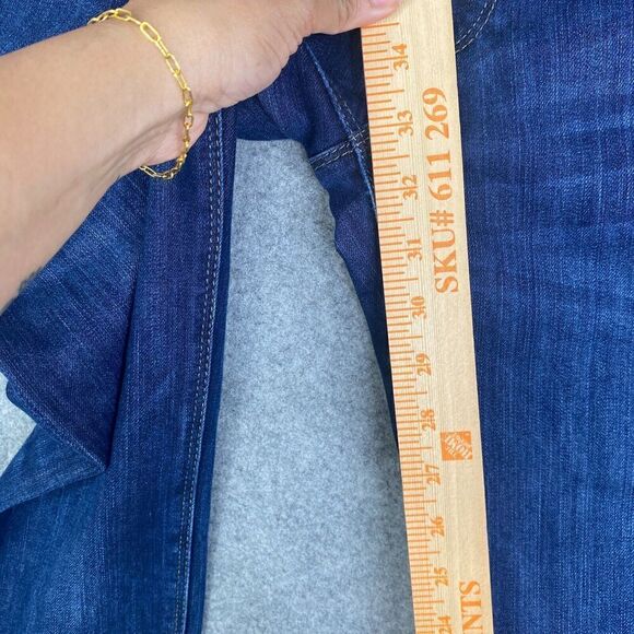 DL 1961 Jessica Skinny Jeans Size 26 4 Way Stretch 360 Comfort Dark Wash - Picture 5 of 13